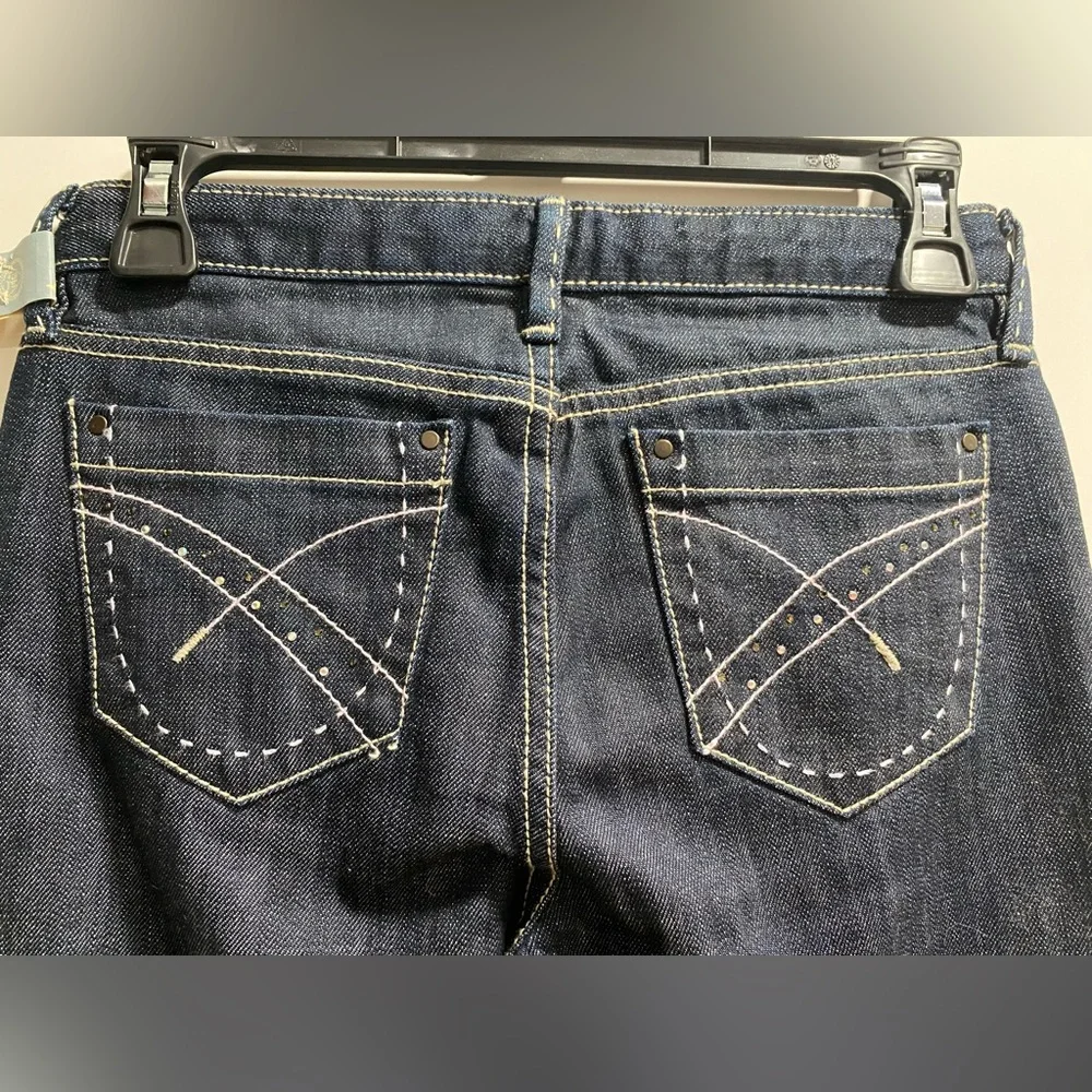 Gap‎ Denim Straight Leg Adjustable Waist sz. 12 Regular, stretch NWT
